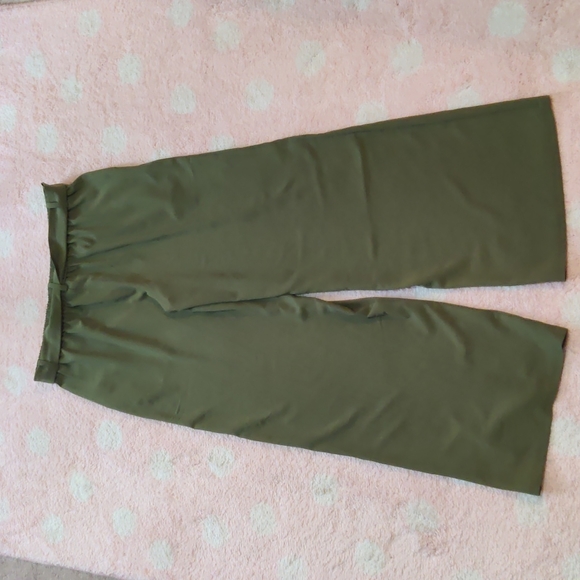 ModCloth olive green trousers Large - Picture 2 of 3
